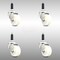 Service Caster 3 Inch 316SS Nylon Wheel Swivel 3/4 Inch Expanding Stem Caster Set SCC SCC-SS316EX20S314-NYS-34-4 - alternate 4